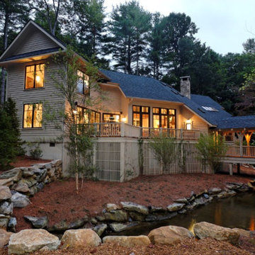 Dream Cabin | Rear Dusk | Zoltan Design Co.