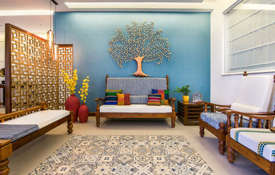 Bangalore Houzz: Tradition Rules in This Modern Flat
