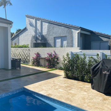 After - Pool, Patio, Landscape and Synthetic Turf
