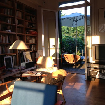 maison familiale au bord du bois