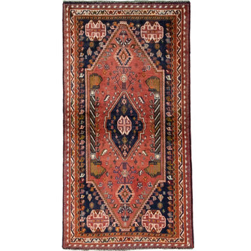 Persian Rug Shiraz 6'5"x3'5" Hand Knotted