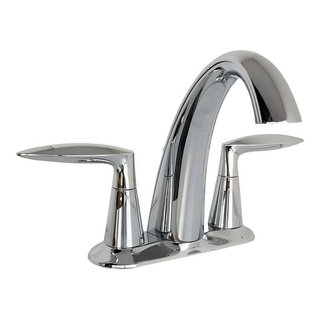 Kohler Alteo Two-Handle Polished Chrome Centerset Bathroom Sink Faucet ...