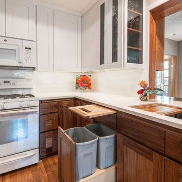 Organizing Hacks for New Cabinet Space