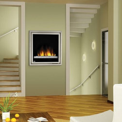 Napoleon - Napoleon 30-in Plug-In Electric Fireplace Insert w/ Glass Embers - EF30G - Indoor Fireplaces