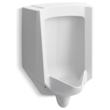 Kohler Bardon High-Efficiency Urinal, Washdown, 0.125 GPF To 1.0 GPF, Rear Spud