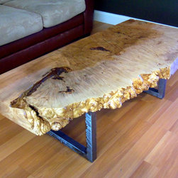 Maple Burl Coffee Table - Products