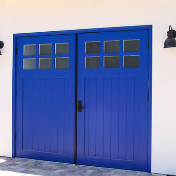 Oakland Custom Wood Carriage House Garage Doors