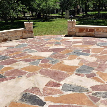 Georgetown TX Custom Patio and Hardscape Space