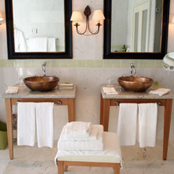 Custom mirror set for bathroom - Bathroom Mirrors