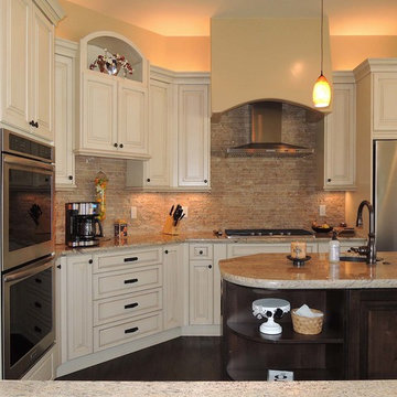 Antique White Kitchen