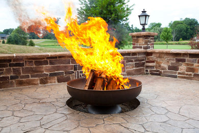 Ohio Flame Backyard
