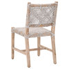 Costa Dining Chair, Taupe & White
