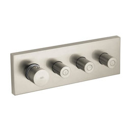 Axor ShowerCollection Thermostatic Module Trim with Volume Controls - Bathroom Accessories