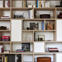 Dining room shelves