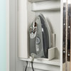 Premium Swivel Electric Ironing Center, Flat White Door