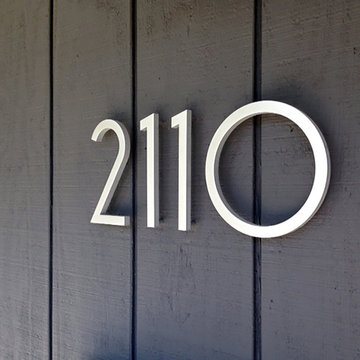 Modern House Numbers