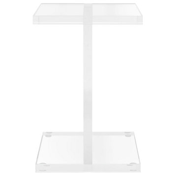 Safavieh Couture Jennabeth Acrylic Accent Table Clear