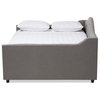 Eliza Gray Fabric Queen Daybed
