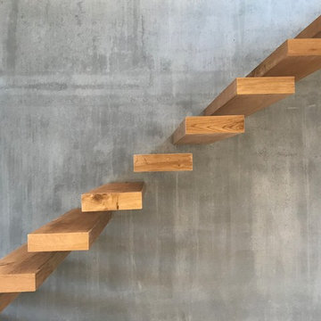 Freischwebende Kragarm Treppe