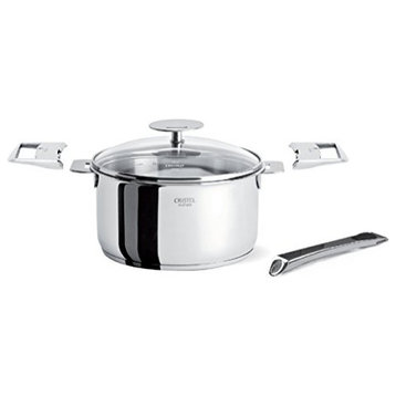 1.0 Qt. Saucepan, Stainless Steel with Handles