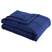 Stayclean Down Alternative Water/Stain Resistant Blanket, Navy, Twin