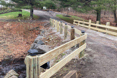 Design ideas for a landscaping in Portland Maine.