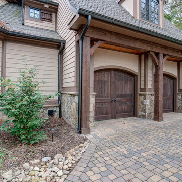 Rustic Contemporary Custom Home | The Cliffs at Walnut Cove