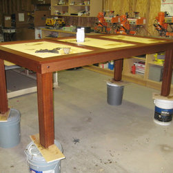 Lacewood Patio Table - Outdoor Dining Tables