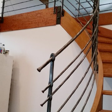 Wrought Iron Stair Railing