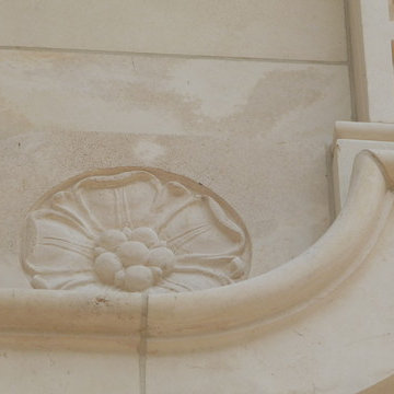 Riviera Beige Limestone Exterior Elements