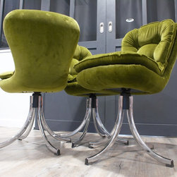 r&eacute;novation de chaises ann&eacute;es 70 - Dining Chairs