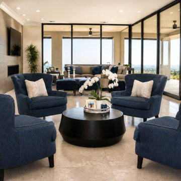 Luxury Indoor-Outdoor Living Room