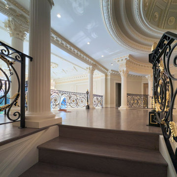 Project #135 | A Vibrant Double Curved Staircase