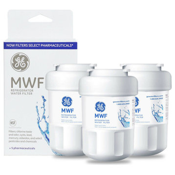 3 Pack GE MWF GWF Replacement Refrigerator Water Filter 46-9991 46-9905