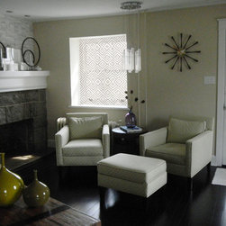 Delia Shades' "African Diamonds" - Roller Shades