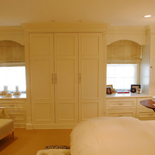 Built in master bedroom Dressers And storage