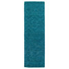 Kaleen Imprints Modern Collection Dark Turquoise Area Rug 8'x11'
