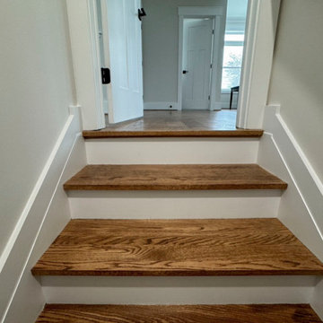 Project #117 | Custom Twist on a Classic L-Shaped Stair