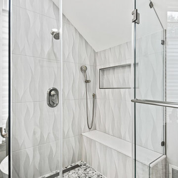 Transitional Primary Bathroom Remodel Centreville, VA