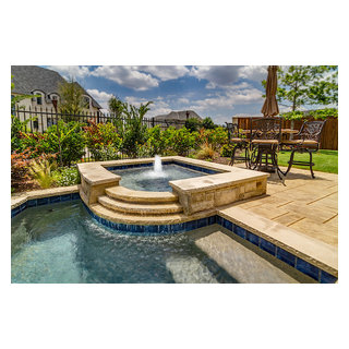 Inground Spa Designs Plano, Dallas, Highland Park - Pool - Dallas - by ...