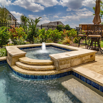 Inground Spa Designs Plano, Dallas, Highland Park