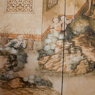 Bespoke Chinese Export Wallpaper Detail