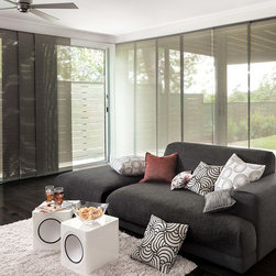 Smith & Noble Panel Track Solar Shades - Roller Shades