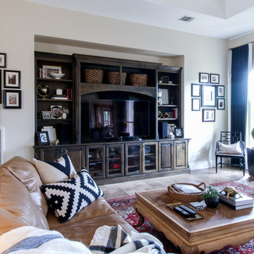 My Houzz: Timeless Black-and-White Style in Texas
