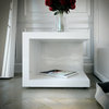 Ludlow Nightstand, White Lacquer