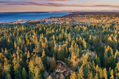 Home design - mediterranean home design idea in Seattle