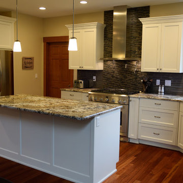 Painted White Kitchen