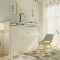 Genio T - Twin Wall Bed with Table - Murphy Beds