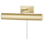 Mitzi by Hudson Valley Lighting - Holly 2-Light Picture-Light With Plug Aged Brass - Whether you want to bring more attention to a beautiful piece of artwork or literally highlight a wall shelf of your favorite things, Holly is up to the task. Choose this plug-in picture light in classic black with metal accents or lighten things up with a metal and white option.