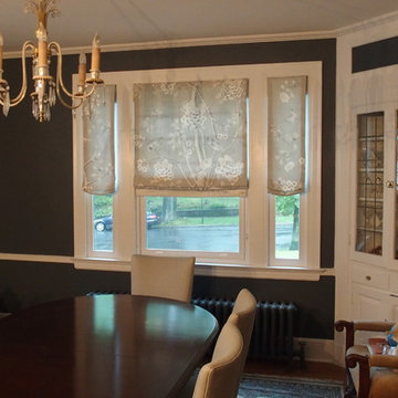 Roman shades for a Princess House